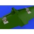 1/48 Nakajima A6M2-N Rufe Gun Bays for Eduard kits