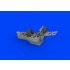 1/48 Lockheed Martin F-35A Lightning II Cockpit Detail Parts for Tamiya kits