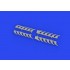 1/48 Dornier Do 335A Exhaust Stacks for Tamiya kits