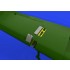 1/48 Mitsubishi A6M3 Zero Gun Bays Short Barrel for Eduard kits