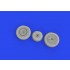 1/48 Mikoyan-Gurevich MiG-17 Wheels for AMMO by Mig Jimenez kits