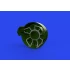 1/48 FM-2 Wildcat Exhausts for Eduard kits