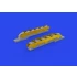 1/48 Messerschmitt BF-109K-4 Exhaust Stacks for Eduard kits