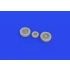 1/48 Fairchild Republic A-10C Thunderbolt II Wheels for Academy kits