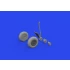 1/48 TBF/TBM Wheels w/Pattern for Academy kits