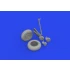 1/48 TBF/TBM Wheels w/Pattern for Academy kits