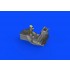 1/48 F-16C Fighting Falcon Block 42 From 2006 Cockpit (3D Print) for Kinetic kits