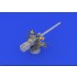 1/72 WWII German Submarine 8.8cm Gun for Revell kit