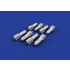 1/72 WWII German SC 50 Bombs Set (8 Bombs)