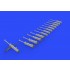 1/72 Boeing B-17G Flying Fortress Guns for Airfix kit 