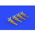 1/72 Falanga 9M17P Missiles Set (4 Missiles with Railing Launchers and Decals)
