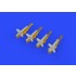 1/72 Falanga 9M17P Missiles Set (4 Missiles with Railing Launchers and Decals)