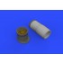 1/72 Mikoyan-Gurevich MiG-21MF Exhaust Nozzle Brassin Set for Eduard kits