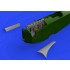 1/72 Fokker D.VII (OAW) Engine/Mercedes D.III Set for Eduard kits