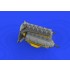 1/72 Fokker D.VII (OAW) Engine/Mercedes D.III Set for Eduard kits