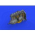 1/72 Fokker D.VII (OAW) Engine/Mercedes D.III Set for Eduard kits