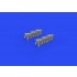 1/72 Supermarine Spitfire Mk.Vc Exhaust Stacks Detail Set for Airfix kits