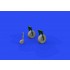 1/72 Bristol Beaufort Mk.I Wheels Super Detail Set for Airfix kits
