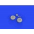 1/72 Bristol Beaufort Mk.I Wheels Super Detail Set for Airfix kits