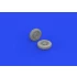 1/72 Grumman F4F Wildcat Wheels Late for Arma Hobby kits