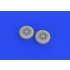 1/72 Grumman F4F Wildcat Wheels Late for Arma Hobby kits