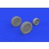 1/72 Bell P-39Q Airacobra Wheels for Arma Hobby kits