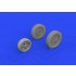 1/72 Bell P-39Q Airacobra Wheels for Arma Hobby kits