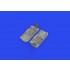 1/72 Grumman F6F Hellcat Wheel Bays for Eduard kits