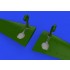 1/72 Grumman F6F Hellcat Wheel Bays for Eduard kits