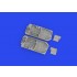 1/72 Grumman F6F Hellcat Wheel Bays for Eduard kits