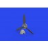 1/72 Messerschmitt Bf 109G Propeller for Eduard kits