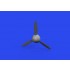 1/72 Messerschmitt Bf 109G Propeller for Eduard kits