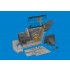 1/72 Messerschmitt Bf 109G-10 Cockpit for Eduard kits