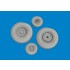 1/72 E-2C Hawkeye Wheels for Heller kits