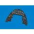 1/72 Vought F4U-1A Corsair Dashboard and Steelbelts for Tamiya kits