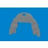 1/72 Vought F4U-1A Corsair Dashboard and Steelbelts for Tamiya kits