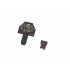 1/72 P-51D Exhaust Stacks, Dashboard, Seatbelts and other Detail parts for Tamiya kits