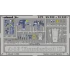 1/72 A-10 Thunderbolt II Colour Photoetch Set Vol.1 for Italeri/Revell kit