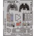Colour Photoetch for 1/72 De Havilland DH-100 F.Mk.6 for Amodel kit