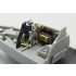 1/72 de Havilland Vampire T.11 Detail-up Set for Airfix kit (2 PE Sheets)