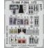1/72 Lockheed Martin F-35A Lightning II Detail Set for Academy kits