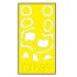 1/72 Supermarine Spitfire Mk.Vc Paint Masking Sheet for Airfix kits