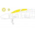 1/72 McDonnell Douglas F-4J Phantom II Paint Masking for Fine Molds kits