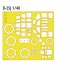 1/48 B-25J Mitchell Paint Mask for Revell/Monogram kit