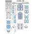1/48 Grumman EA-6B Prowler Paint Mask for Kinetic kit