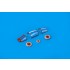 1/48 Lockheed F-104G Starfighter Paint Masks for Kinetic kits