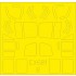 1/48 Bell UH-1N Twin Huey TFace Paint Masking for Kitty Hawk kits