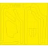 1/48 Boeing B-17G Flying Fortress Antiglare Panels (VE) Paint Masking for HKM kits