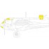 1/48 Bristol Blenheim Mk.I Tface Paint Masking for Airfix kits