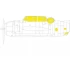1/48 Grumman TBF-1C Avenger TFace Paint Masking for Academy kits